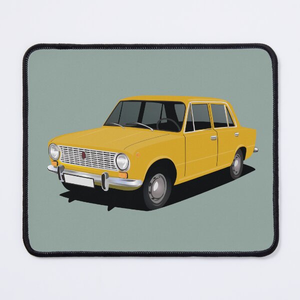 Item preview, VAZ-2101 - Lada 1200 - yellow designed and sold by knappidesign.