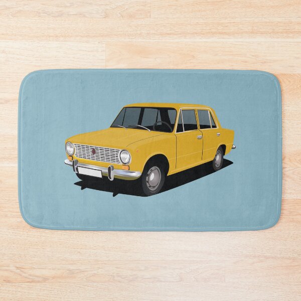 Item preview, VAZ-2101 - Lada 1200 - yellow designed and sold by knappidesign.