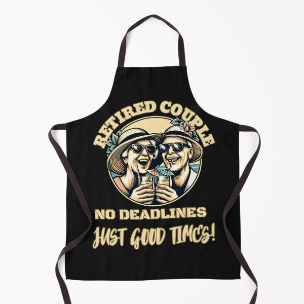 Item preview, Retired Couple – No Deadlines, Just Good Times! designed and sold by zingbing.