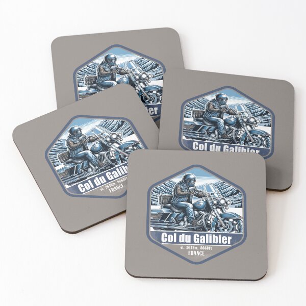 Item preview, Col du Galibier France Vintage Motorcycling Design designed and sold by CynthiaGraphics.