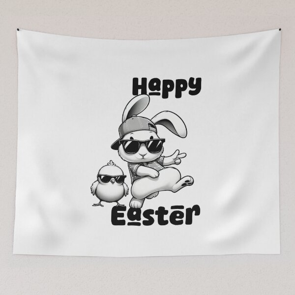 Item preview, Happy Easter, Unique designed and sold by villacreativa.