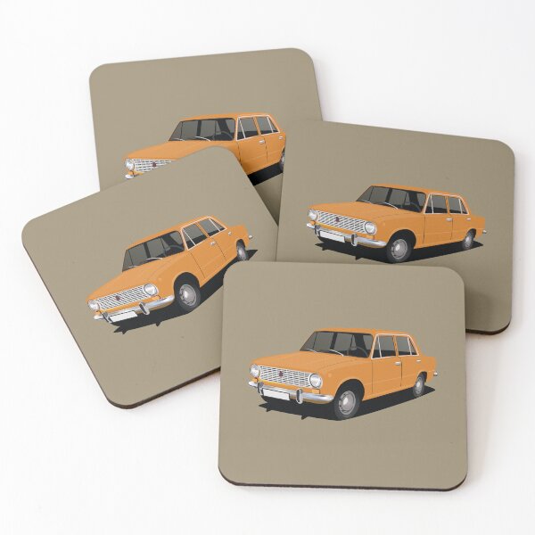 Item preview, VAZ-2101 - Lada 1200 - orange designed and sold by knappidesign.
