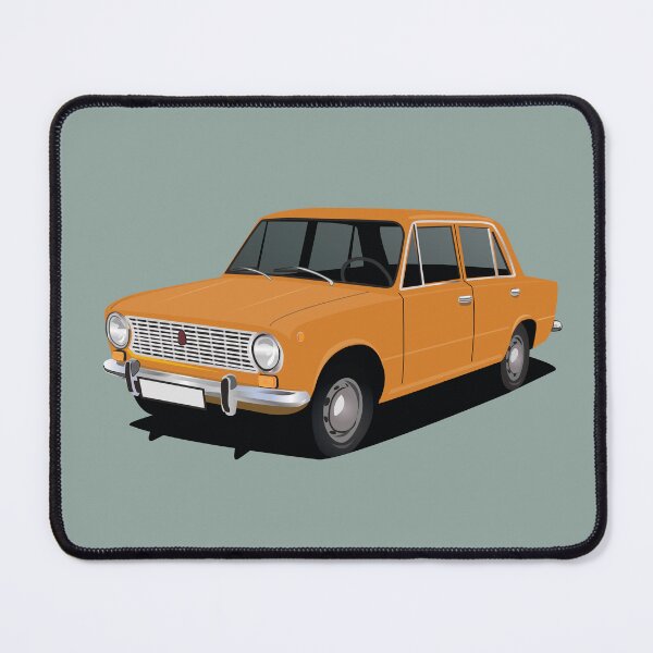 Item preview, VAZ-2101 - Lada 1200 - orange designed and sold by knappidesign.
