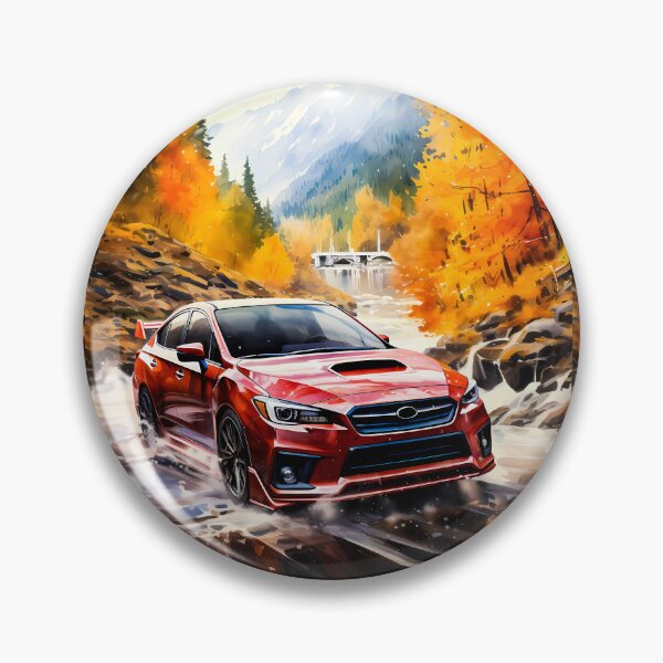 Item preview, Dynamic Rally Sports Car In Stunning Autumn Wonderland designed and sold by RevUpDesign.