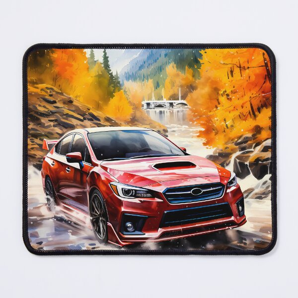 Item preview, Dynamic Rally Sports Car In Stunning Autumn Wonderland designed and sold by RevUpDesign.