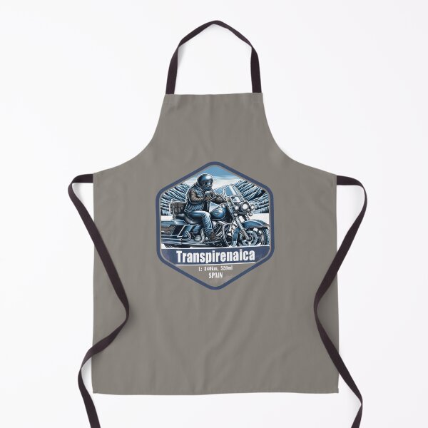Item preview, Transpirenaica Road GR 11 Spain Vintage Motorcycling Design designed and sold by CynthiaGraphics.