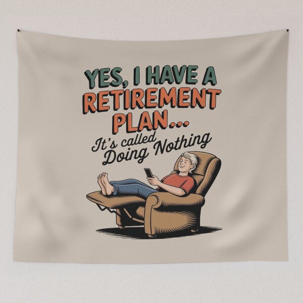 Item preview, I have a retirement plan - Does this shirt make me look retired - Retired 2025 - Retirement 2025 designed and sold by JansenGS.
