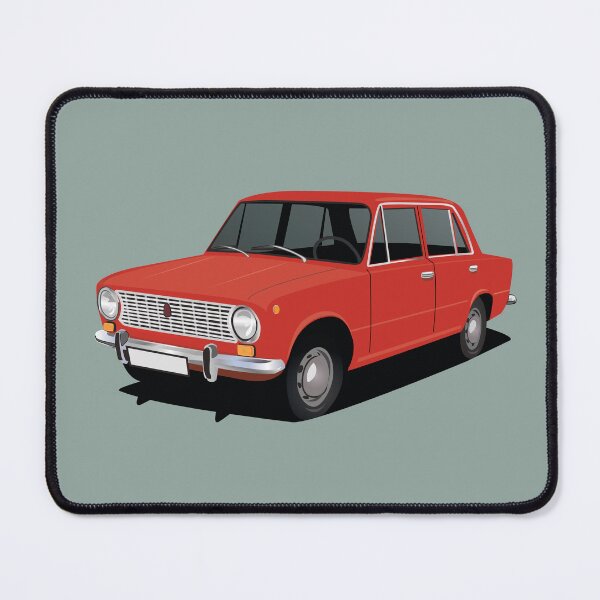 Item preview, VAZ-2101 - Lada 1200 - red designed and sold by knappidesign.