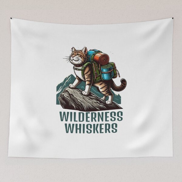 Item preview, wilderness whiskers designed and sold by Be-Adventurous.