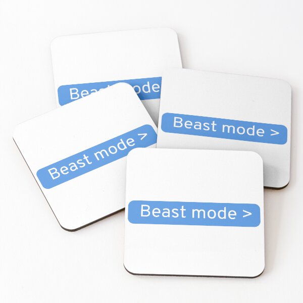 Item preview, beast mode on designed and sold by Taloory.