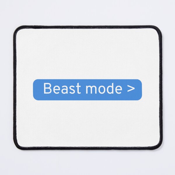 Item preview, beast mode on designed and sold by Taloory.