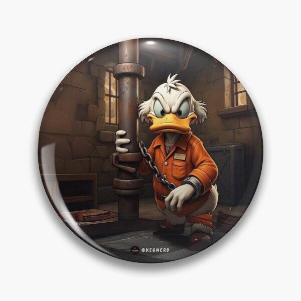 Item preview, Scrooge Mcduck in prision designed and sold by GEK-NERD.