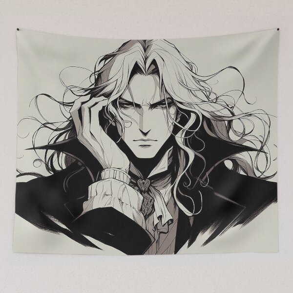 Item preview, Alucard from Castlevnia designed and sold by ArtwaveEmporium.