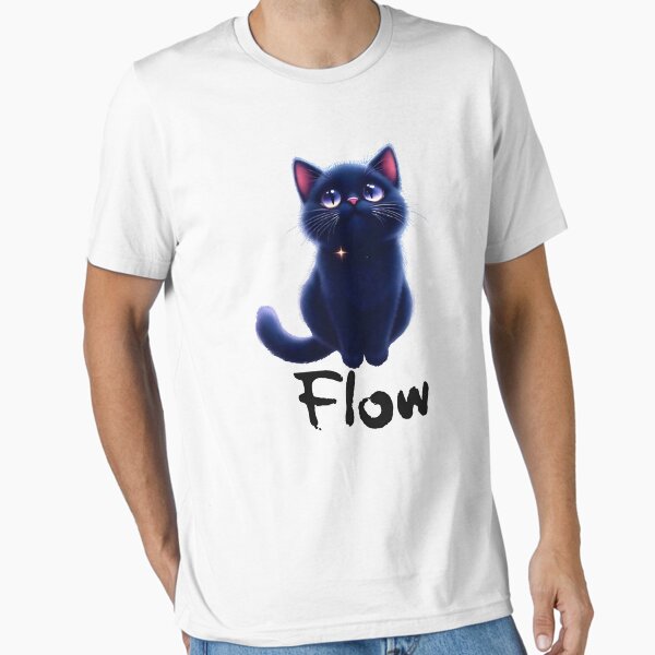 Item preview, Flow Animated Movie Design – Featuring Beautiful Animated Black Cat designed and sold by samspid.