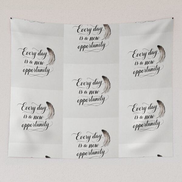 Item preview, Every Day is a New Opportunity 20 designed and sold by Zeir Shop.