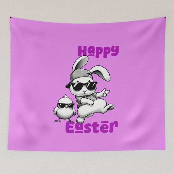Item preview, Happy Easter, Unique designed and sold by villacreativa.