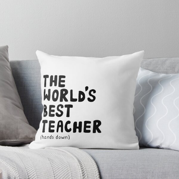 Item preview, The World's Best Teacher (hands down) designed and sold by DoctorMeClever.