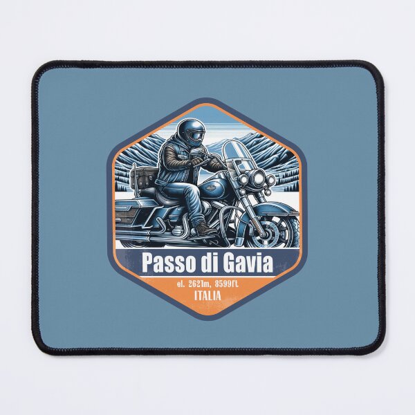 Item preview, Gavia Pass Italy Vintage Motorcycling Design designed and sold by CynthiaGraphics.