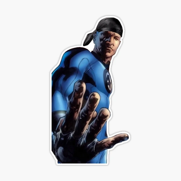 Fantastic Four Mr Fantastic Throwing up 4s 