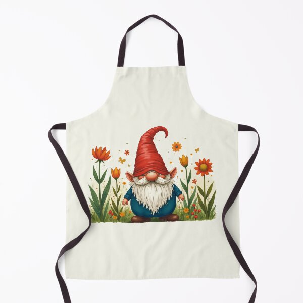 Item preview, cute gnome - happy dwarf in the garden designed and sold by Connys Colorful World.