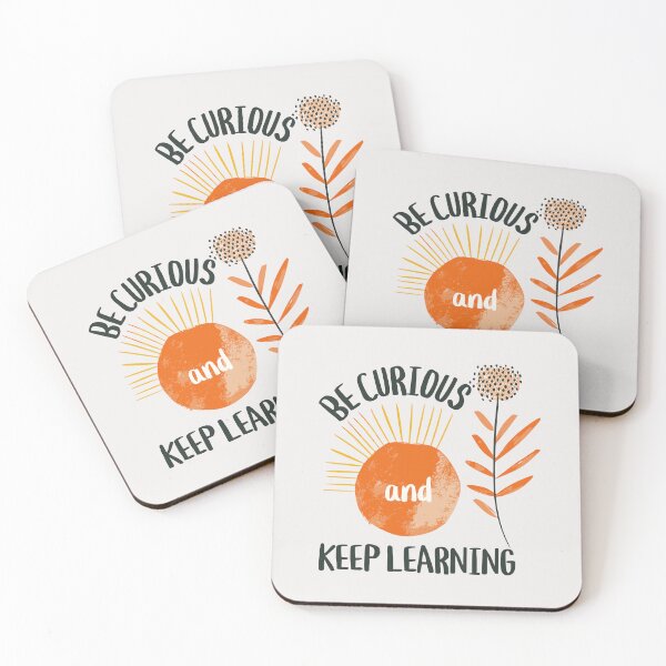 Item preview, Be curious and keep learning designed and sold by QuiteTees.