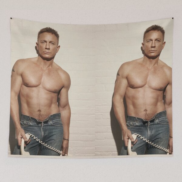 Item preview, Daniel Craig Shirtless designed and sold by sarzerdesigns.