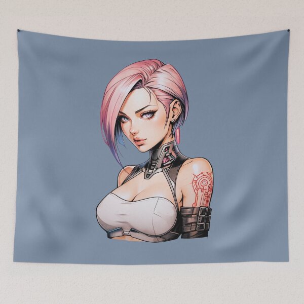 Item preview, Cyborg Girl designed and sold by ArtCraftLab.