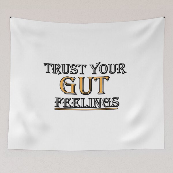 Item preview, Trust your gut feelings, designed and sold by Positive Mindzet!.