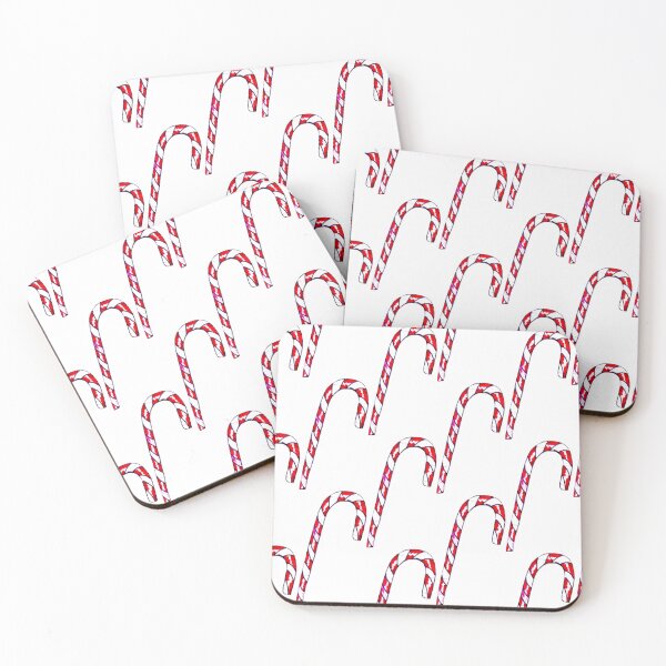 Item preview, Candy Cane – Felt Tip Sticker Design designed and sold by Vision Illustrated.