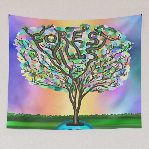 Item preview, Forest Hills Queens NY Tree Tribute designed and sold by Deborah Camp.