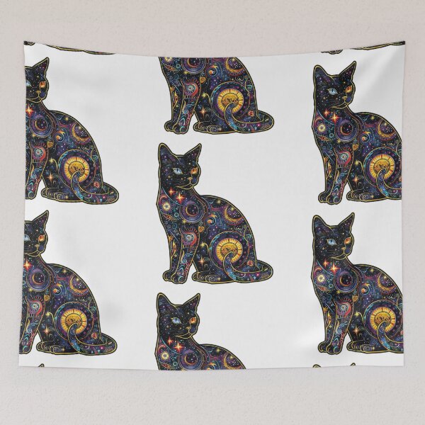 Item preview, Cosmic cat designed and sold by MendaciousMina.