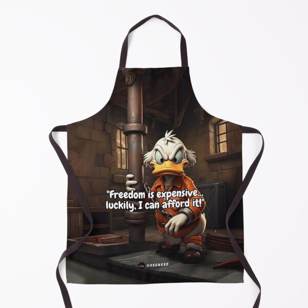 Item preview, Scrooge Mcduck "Freedom is expensive... luckily, I can afford it!" designed and sold by GEK-NERD.