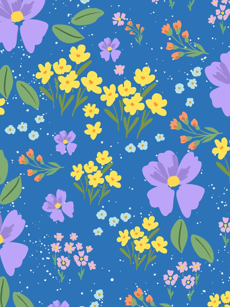 Thumbnail 4 of 4, Samsung Galaxy Phone Case, Spring Flowers designed and sold by myFox.