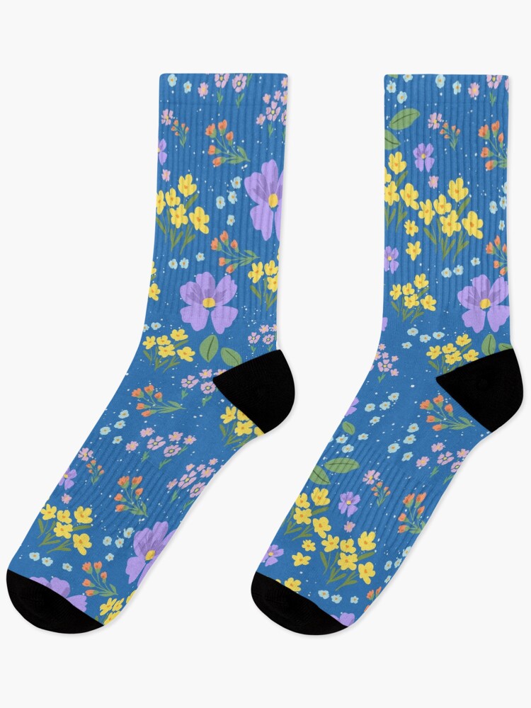 Thumbnail 1 of 5, Socks, Spring Flowers designed and sold by myFox.