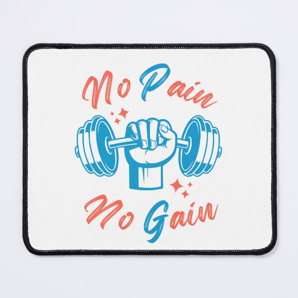 Item preview, No Pain No Gain Motivatinal Typography Design | SM Typography Tshirt designed and sold by SM Typography T-shirt.