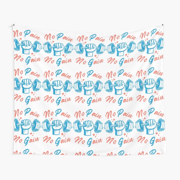 Item preview, No Pain No Gain Motivatinal Typography Design | SM Typography Tshirt designed and sold by SM Typography T-shirt.