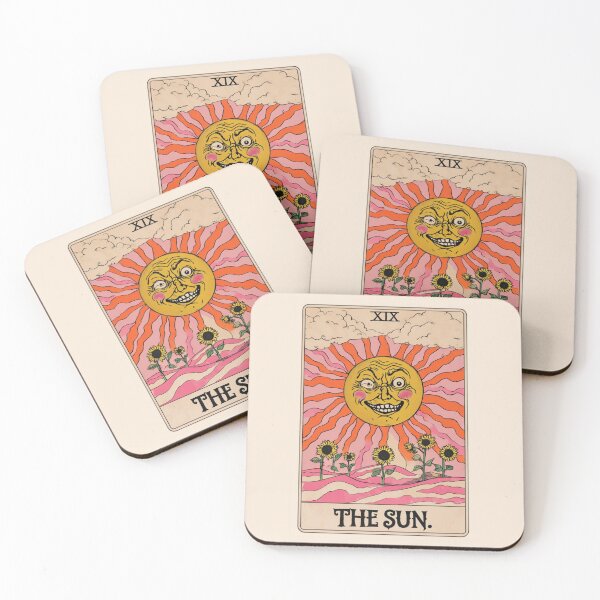 Item preview, The Sun Tarot - Vintage Psychedelic Mystic Art designed and sold by art-noir.