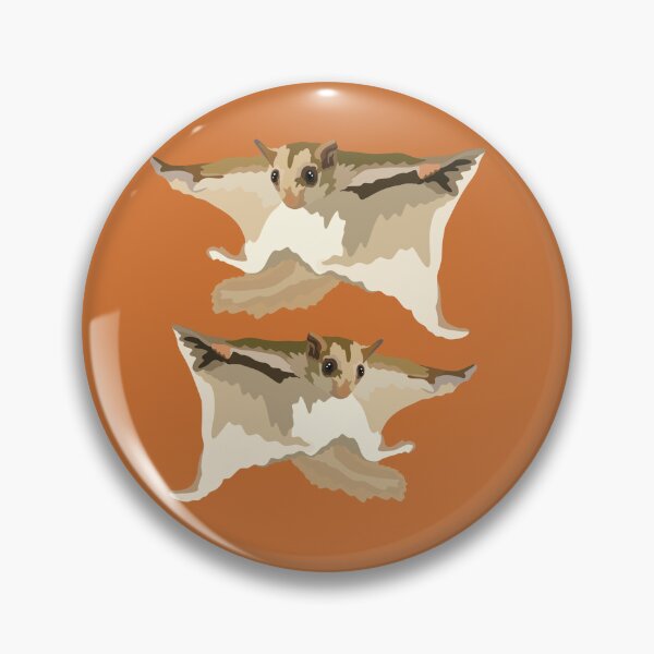 Artikelvorschau, F steht für Flying Squirrel, Flying Squirrel – Entzückende gleitende Waldsäugetier-Wildtierkunst entworfen und verkauft von PrettylittlepastelUk.