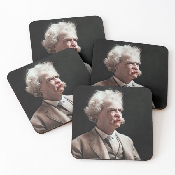 Artikelvorschau, Mark Twain um 1900 entworfen und verkauft von 19th Century in Color.