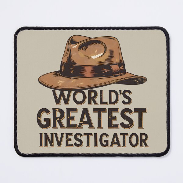 Item preview, World's greatest investigator designed and sold by Darkifun.