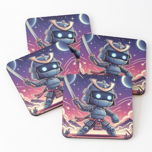 Item preview, Galactic Samurai Mecha Force - Model 13 designed and sold by NeonBot_Shop.