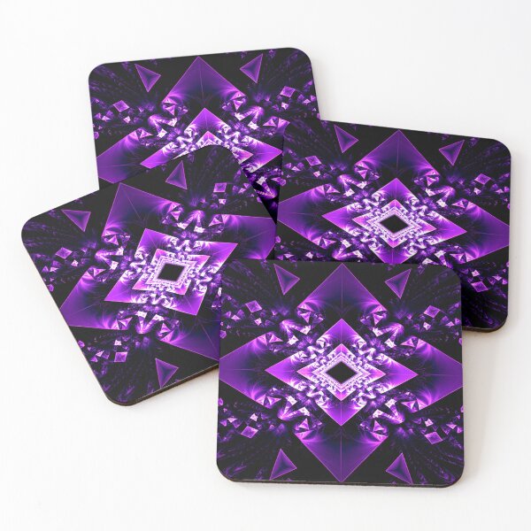 Item preview, Purple Geometric Fractal Symphony designed and sold by Exodoi.
