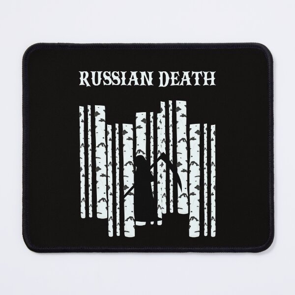 Item preview, Russian Death T-Shirt - Grim Reaper Among Birches designed and sold by GorinART.
