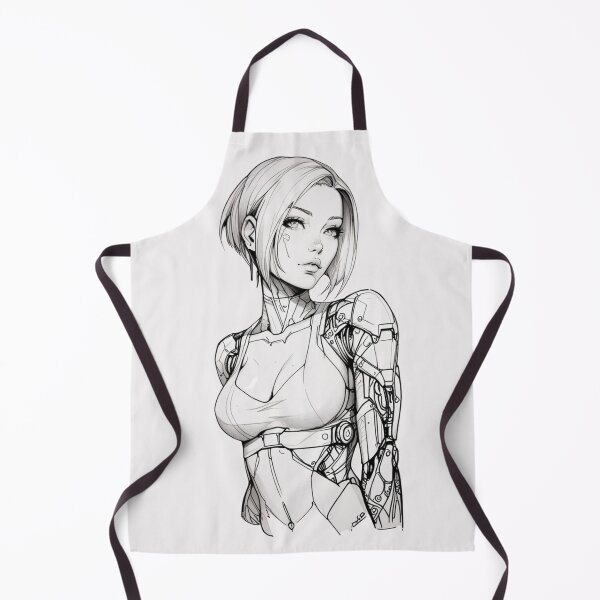 Item preview, Cyborg Girl designed and sold by ArtCraftLab.