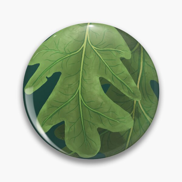Item preview, Green White Oak Leaves designed and sold by Nick Garnhart.