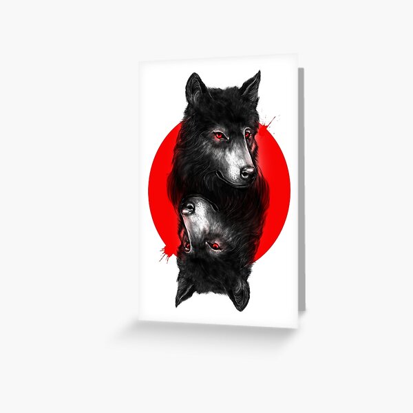 Duality Greeting Card