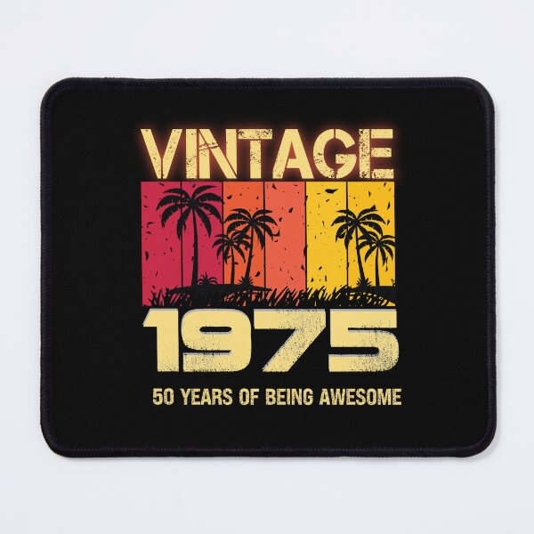 Item preview, Vintage 1975 50th birthday shirt, milestone, 50th birthday gifts for her, 50th birthday gifts for men designed and sold by VintageRootsCa.