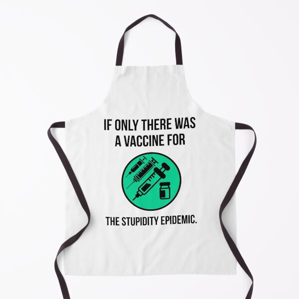 Item preview, If only there was a vaccine for stupidity  designed and sold by Rachel the Artist .