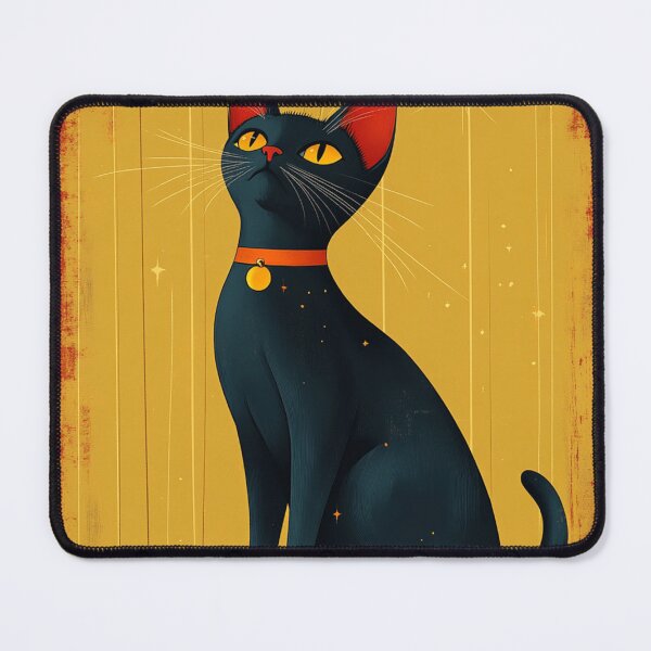 Item preview, Atomic retro cat designed and sold by MendaciousMina.