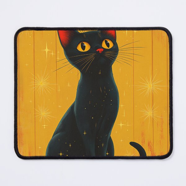Item preview, Atomic retro cat designed and sold by MendaciousMina.
